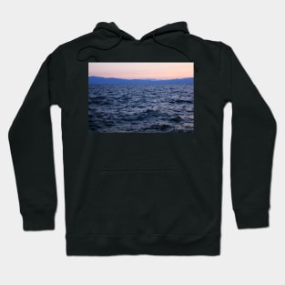 Ohrid Lake,Sunset,Photography Hoodie